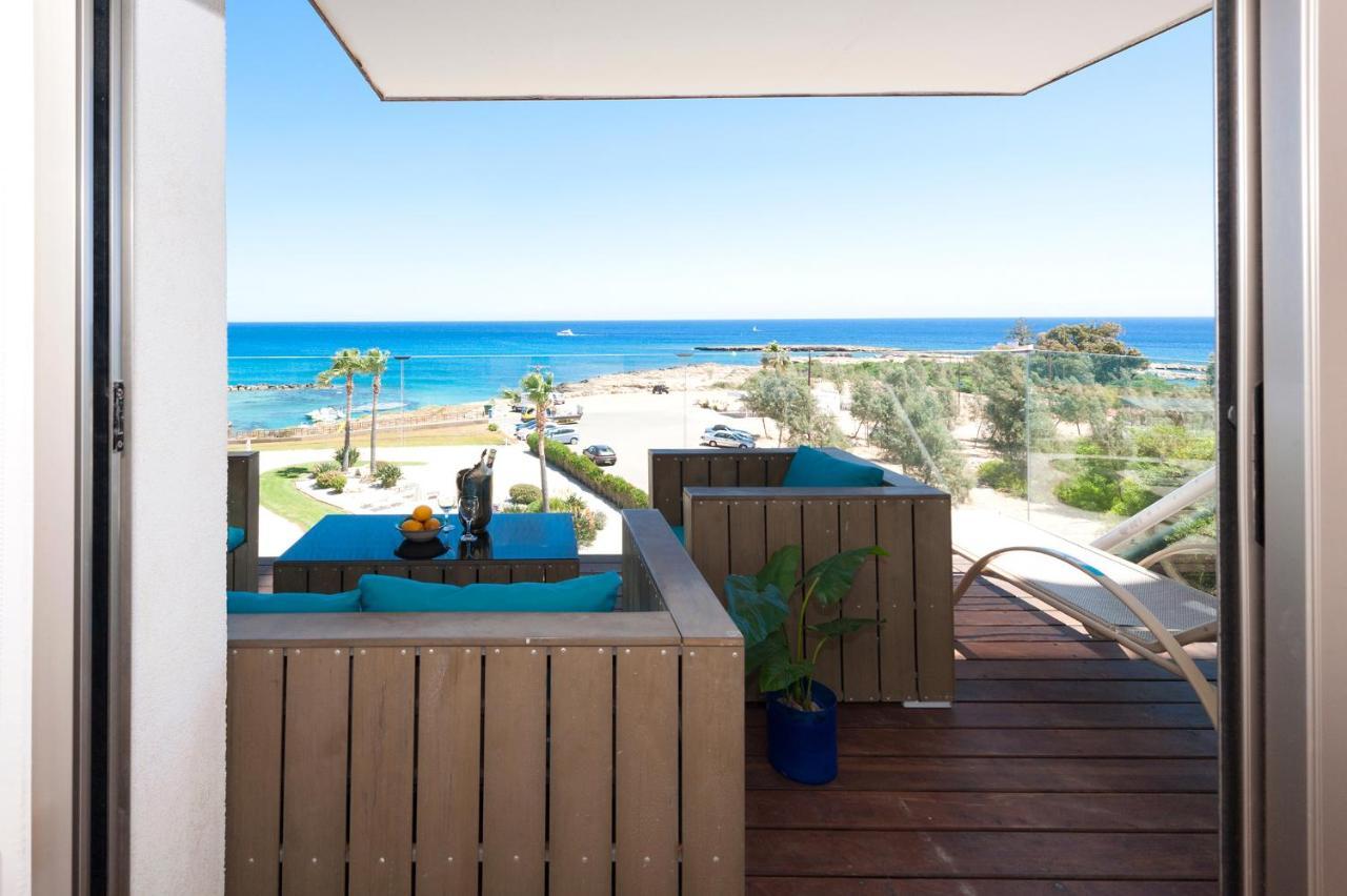 Apartment Marina - Beachfront Protaras Exterior foto